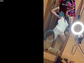 that luxury saudi arabian snowwhite teen 18+ from la strips teases squirts and orgasms in hot bathroom shower clips