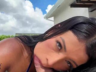 Damn! Horny Colombian Mariana Martix Rides Jmac's Big Cock