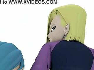 Android 18 shakes that monster ass so damn good