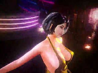 hot girl twerks hips