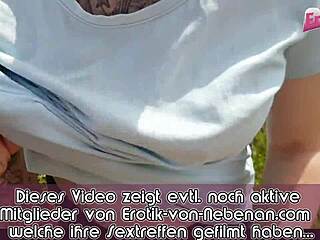 Deutsche Exfreundin Hates Facial Cum During Outdoor Fuck