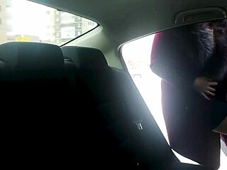 Mysterious Cutie Teases Herself Secretly on Thrilling Taxi Journey - Fetish Twist