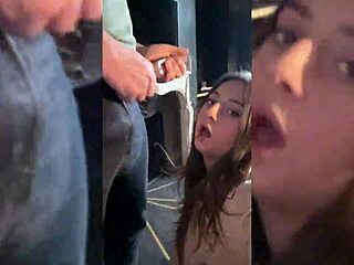 luna doll gets fucked right away at the hotel in lingerie