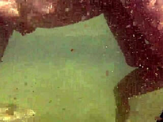 hot milf enjoys underwater cowgirl ride on huge cock in pool with juicy pussy