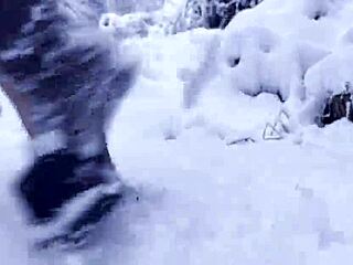 Redhead Teen Neighbor Rides Monster Cock in Sloppy Cowgirl Creampie Parody