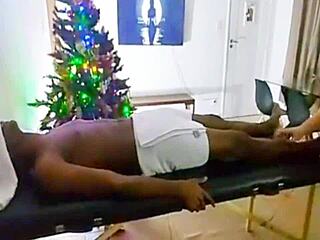 oh merry christmas... i got this tantric brazilian bbw massage from doce lola's big black cock