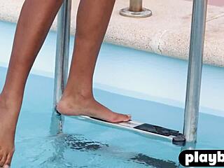 Whoa! Perfect Black Teen Agatha Rips Clothes Off Outdoor, Flaunting Her Juicy Round Booty Tease!