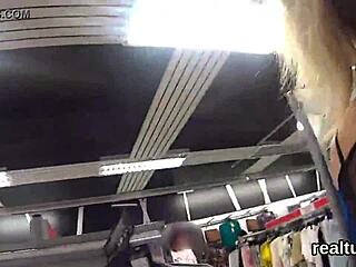 glamorous czech teen gets seduced in supermarket then reamed hard pov