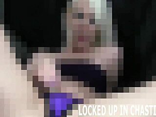 POV Femdom Locks Cock in Ultra-Tight Chastity Device