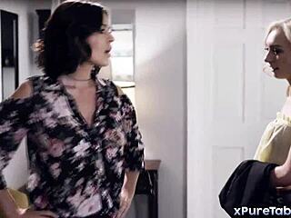 Krissy Lynn Jealous as Husband Ryan Driller Flirts with Hot Babysitter Chloe Temple Big Tits Threesome
