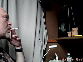 aimee hot redhead milf wife in stockings smokes footjobs cum on tits creampie closeup sexy soul warmth