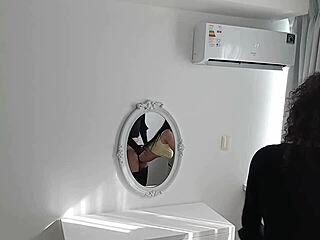 big cock trv fucks my thong on barefoot big ass latina