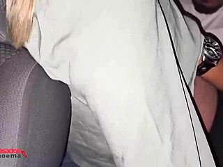 street cuckold watches bbc pound his blonde brazilian wife car