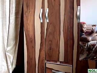 Naija Couple's Homemade Ebony Handjob and Hardcore Cock Worship