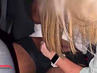 street cuckold watches bbc pound his blonde brazilian wife car