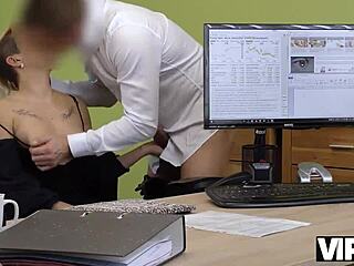 Lussy Sweet Fucks Agent Hard in Office After Fake Rendezvous Call