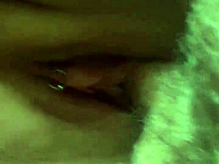 Watch this wet pussy take deep close-up pounding action