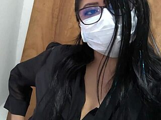 wanna watch me the sexiest latina secretary flash slutty office bitch side?