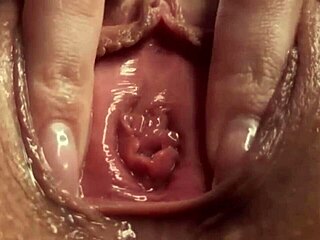 Neighbor Slut Spreads Mature Pussy Lips Wide in Close-Up Tease