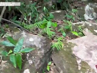 fodi essa putinha safada na cachoeira 😍💦 big tits latina milf juicy pussy licked wet 🌊👅