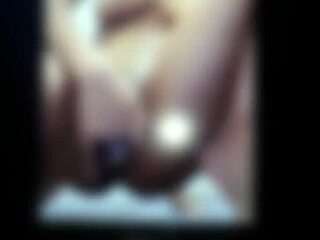 Mzansi teen holds back 18+ homemade jerk off explosion to ring in new year with hot red video tease