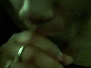 Ambitious homemade slut deepthroats monster cock in thong panties desperate to suck it all back!