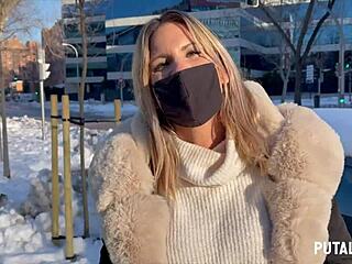 German Tourist Leidy Swallows Torbe Cum Deep