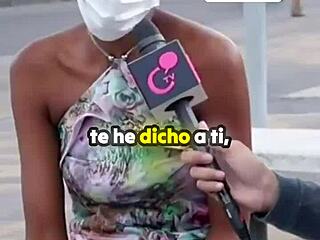 Venezuelan street vendor endures indecent proposals from ugly customers boldly