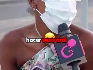 Venezuelan street vendor endures indecent proposals from ugly customers boldly