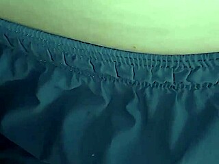 piano close-up focuses on hard nipple in detailed foreground shot