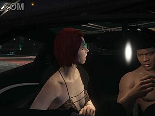franklin hires hooker for car sex service in gta 5 game