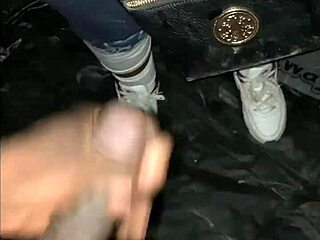 Homeless BBW Robo Fiend Flashes Fat Ass Before Submissive Cock Swallow Pt1