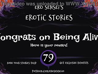 congrats on being alive as eses79's erotic audio guides your masturbation to intense female orgasm