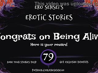 congrats on being alive as eses79's erotic audio guides your masturbation to intense female orgasm