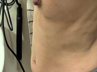 my skinny wife's naked petite body boasts delicious hard big nipples