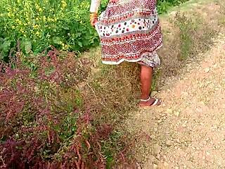 Everbest Brutal Outdoor Fuck Tears Indian Aunty's Big Tits in Forest Pain!