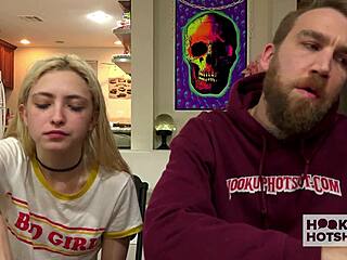 90-pound jane wilde begs bryan gozzling to wreck her tight pussy