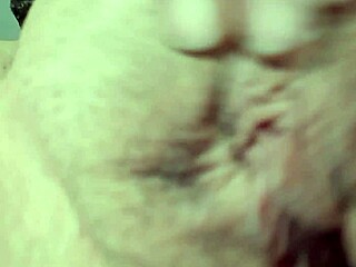 Close-Up View of Milf's Wet Pussy Dripping During Intense Solo Masturbation Orgasm