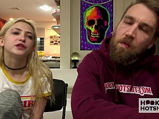 90-pound jane wilde begs bryan gozzling to wreck her tight pussy