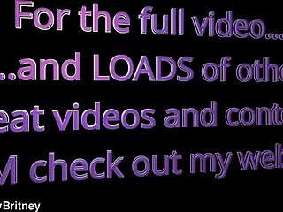 Ready to watch Big Sexy Britney's amateur POV blowjobs, anal pounding, and cum facials in volume 3?