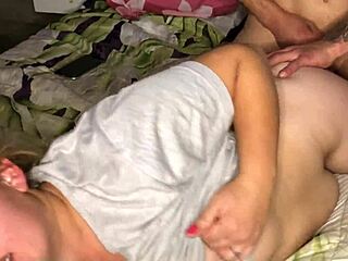 no, it hurts! i wanted anal but he's crying from my tight ass