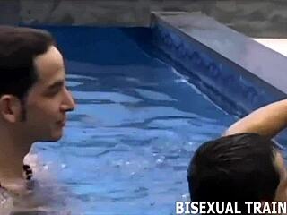ready for bisexual pool party with hot group blowjobs and femdom?