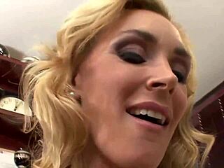 tanya tate's sexy milf pussy gets licked deep in hot lesbian lingerie play