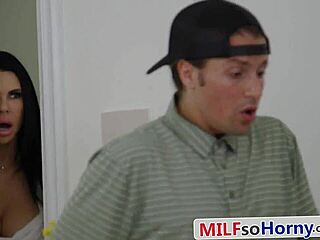 Hot Milf Catches Stepfamily Fucking with Big Tits and Ass Action