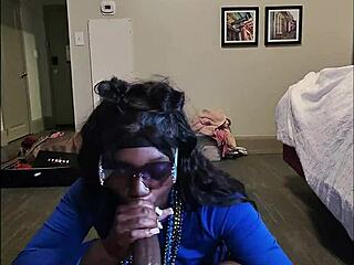 Meta Glasses Capture Fat Tuesday with Curvy Ebony's Big Ass Shaking