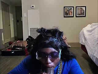 Meta Glasses Capture Fat Tuesday with Curvy Ebony's Big Ass Shaking