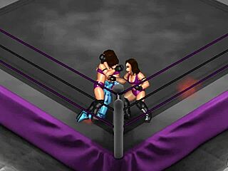 fire pro wrestling cammy samus ryona lesbian tangle tease