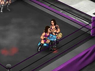 fire pro wrestling cammy samus ryona lesbian tangle tease