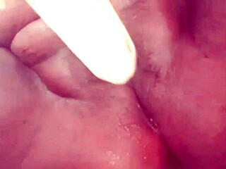 Indian babe fingers wet pussy then fucks hard in bathroom with khira