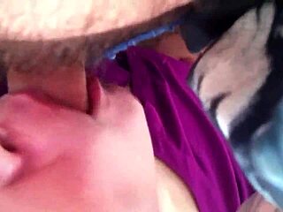 Curvy Colombian Latina Gives Intense Head with Homemade Passion